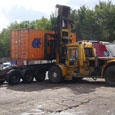20ft container – loading on